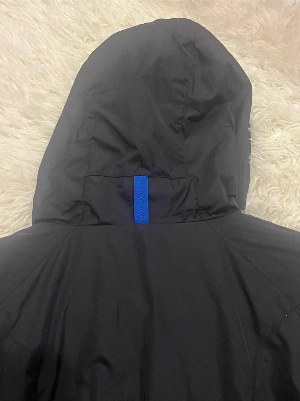 Polo Ralph Lauren 67 Performance Big Pony Black Windbreaker Jacket Hood  size L